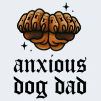 Anxious Dog Dad - GD95 Heavy Cotton™ Ladies' T-Shirt Design