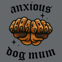 Anxious Dog Mum - GD05 Heavy Cotton™ Adult T-Shirt Design