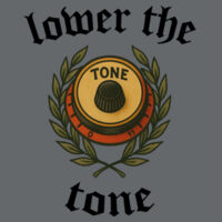 Lower The Tone - GD05 Heavy Cotton™ Adult T-Shirt Design