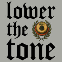 Lower The Tone - GD57 Heavy Blend™ Adult Hooded Sweatshirt Design