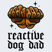 Reactive Dog Dad - GD95 Heavy Cotton™ Ladies' T-Shirt Design