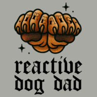 Reactive Dog Dad - GD57 Heavy Blend™ Adult Hooded Sweatshirt Design