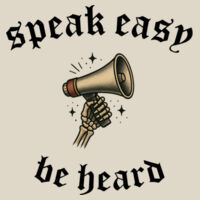 Be Heard - W201 Premium Cotton Tote Design