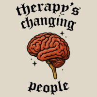 Therapy's Changing People - W201 Premium Cotton Tote Design