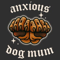 Anxious Dog Mum - W201 Premium Cotton Tote Design