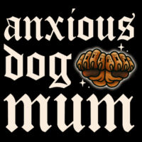Anxious Dog Mum - GD57 Heavy Blend™ Adult Hooded Sweatshirt Design
