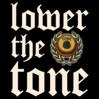 Lower The Tone - GD05 Heavy Cotton™ Adult T-Shirt Design