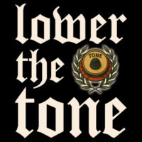 Lower The Tone - GD57 Heavy Blend™ Adult Hooded Sweatshirt Design