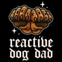 Reactive Dog Dad - GD05 Heavy Cotton™ Adult T-Shirt Design