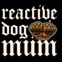 Reactive Dog Mum - GD05 Heavy Cotton™ Adult T-Shirt Design