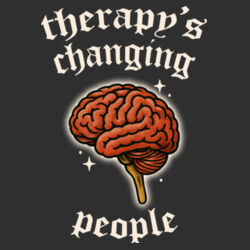 Therapy's Changing People - W201 Premium Cotton Tote Design