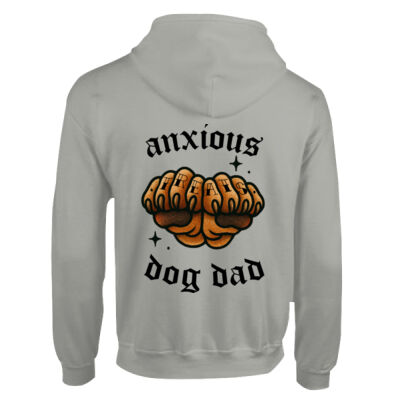 Anxious Dog Dad - GD57 Heavy Blend™ Adult Hooded Sweatshirt Thumbnail