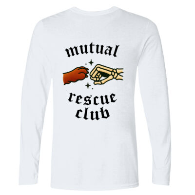 Mutual Rescue Club - GD11 Softstyle® Adult Long Sleeve T-Shirt Thumbnail
