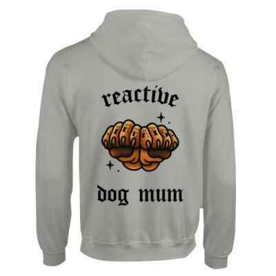 Reactive Dog Mum - GD57 Heavy Blend™ Adult Hooded Sweatshirt Thumbnail