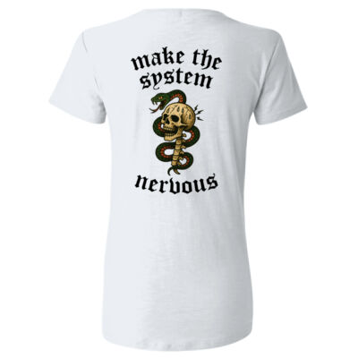 Make The System Nervous - GD95 Heavy Cotton™ Ladies' T-Shirt Thumbnail