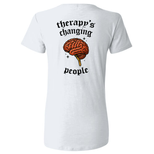 Therapy's Changing People - GD95 Heavy Cotton™ Ladies' T-Shirt Thumbnail