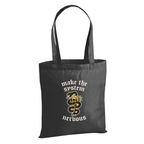 Make The System Nervous - W201 Premium Cotton Tote Thumbnail