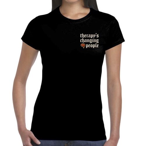 Therapy's Changing People - GD95 Heavy Cotton™ Ladies' T-Shirt Thumbnail